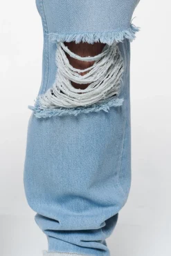 Pegador Jeans|Bulver Straight Jeans Washed Light Blue