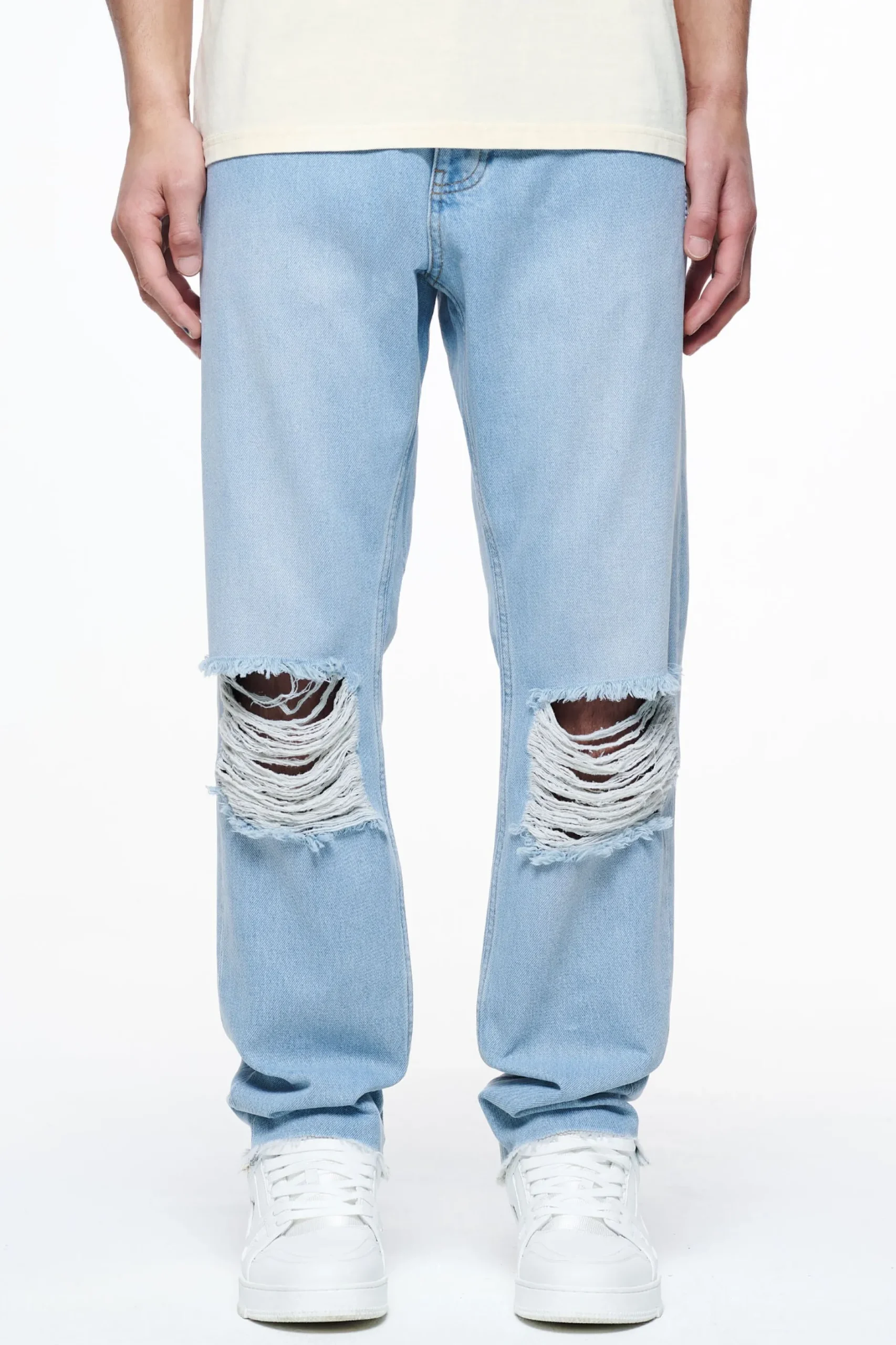 Pegador Jeans|Bulver Straight Jeans Washed Light Blue