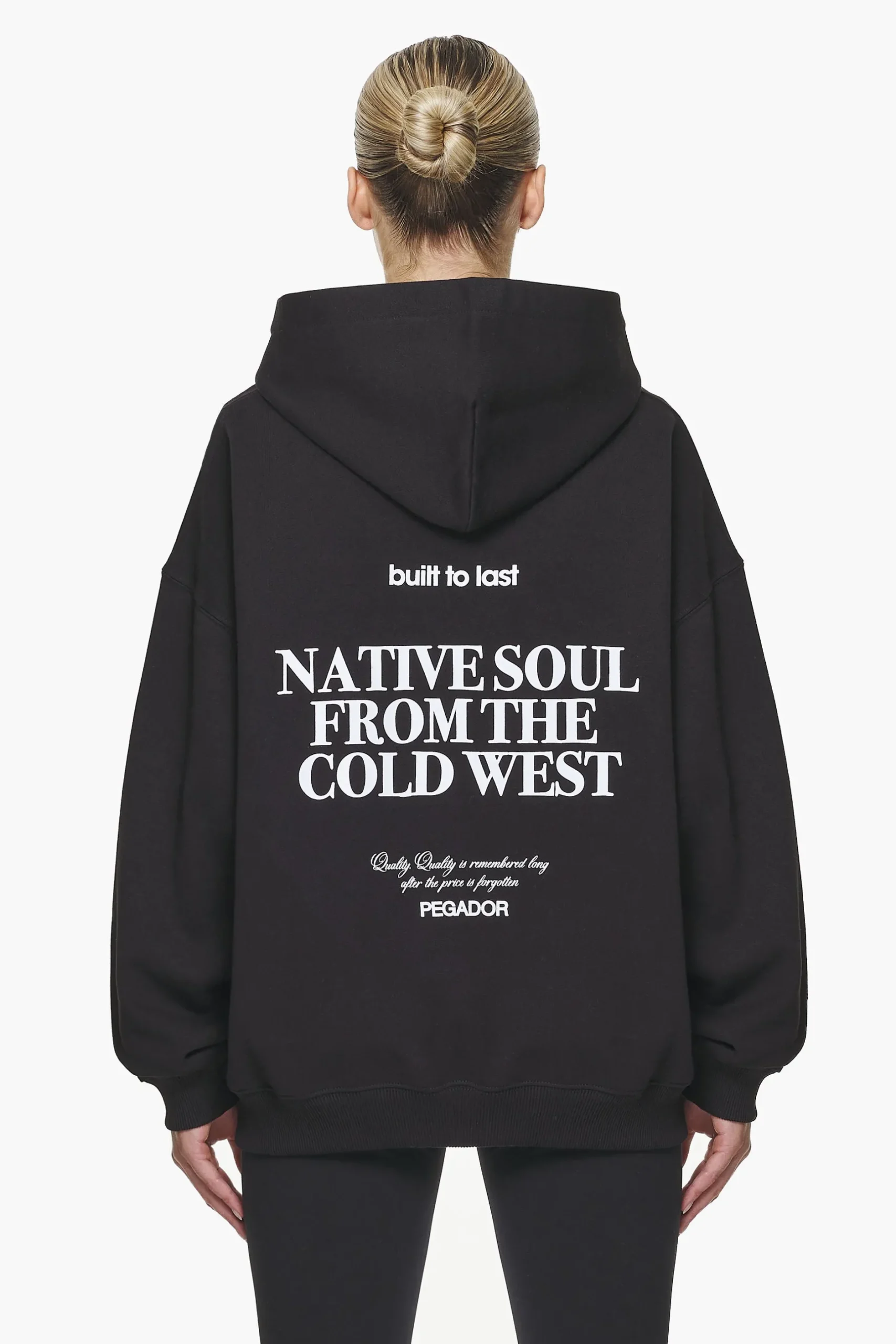 Pegador Hoodies|Cadogan Oversized Hoodie Black