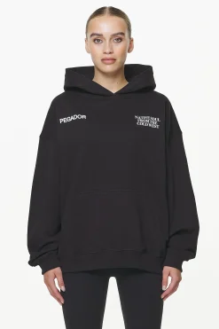 Pegador Hoodies|Cadogan Oversized Hoodie Black
