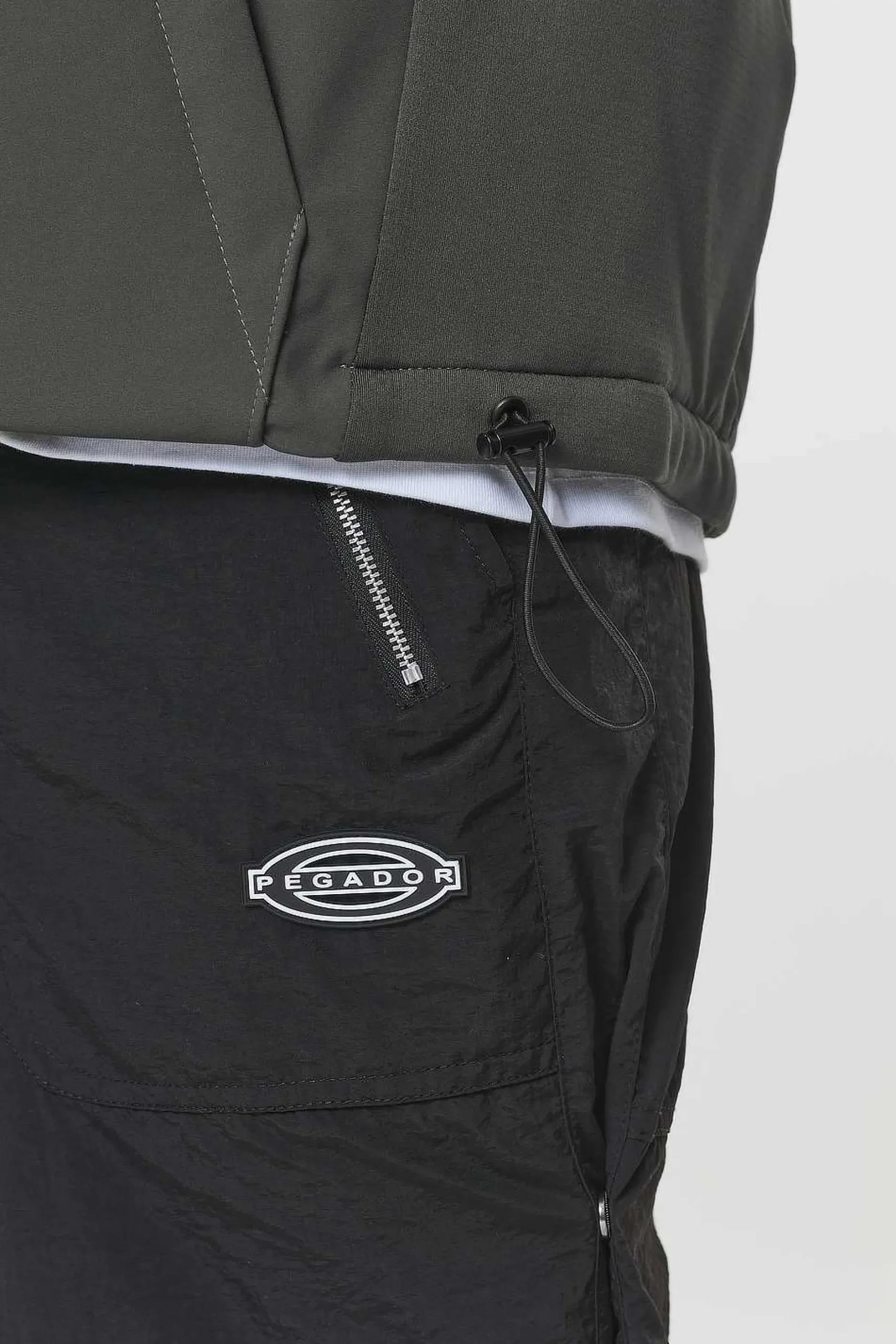 Pegador Pants & Joggers|Cassidy Wide Tech Pants Onyx Black
