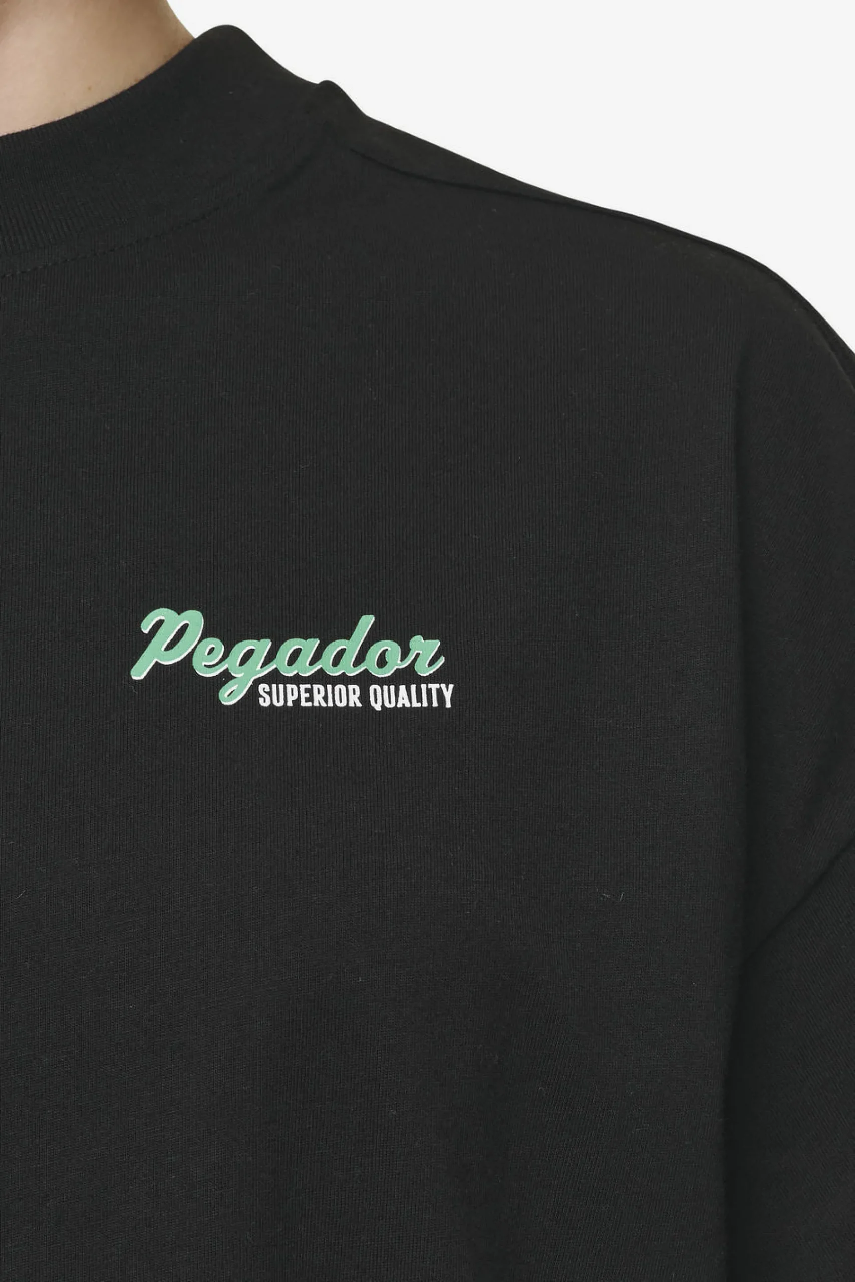 Pegador Tees|Chapi Heavy Oversized Tee Black