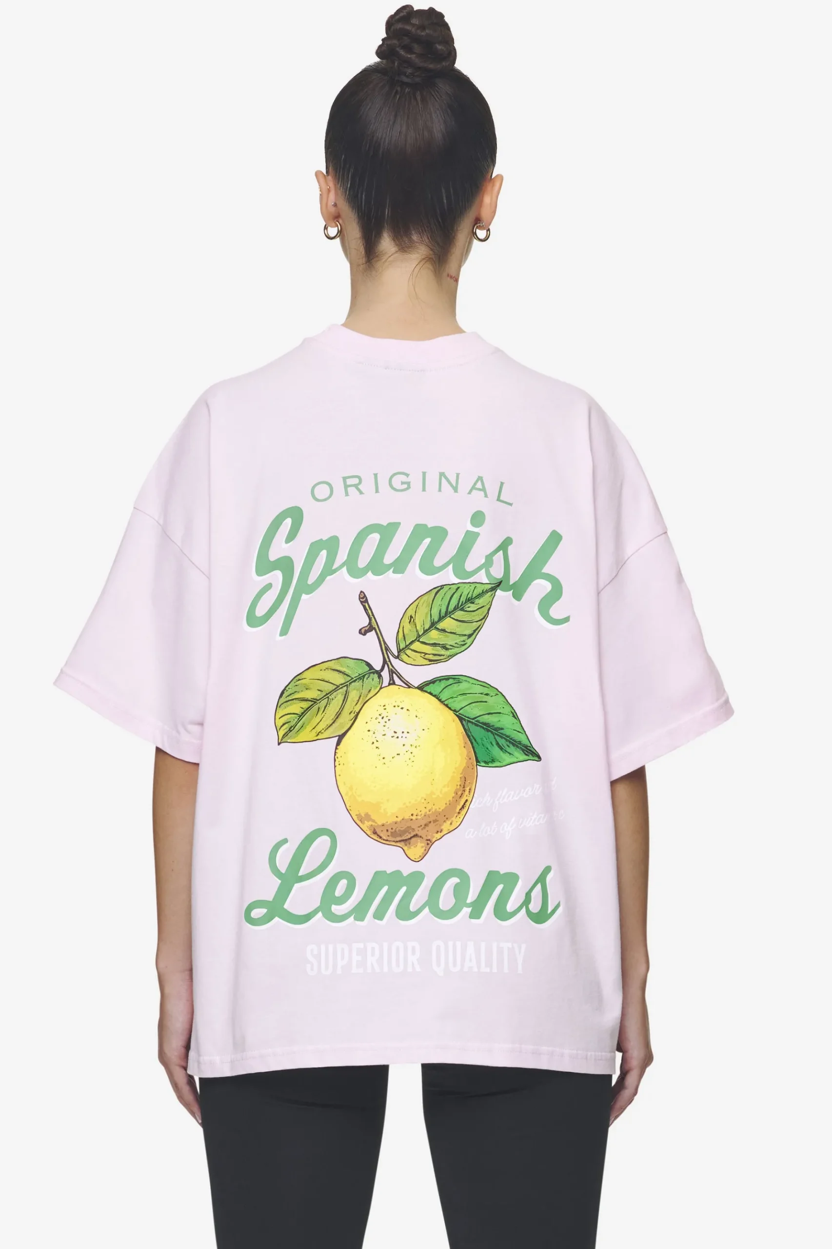 Pegador Tees|Chapi Heavy Oversized Tee Washed bubblegum