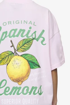 Pegador Tees|Chapi Heavy Oversized Tee Washed bubblegum