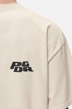 Pegador Tees|Clayson Boxy Tee Washed Desert Sand