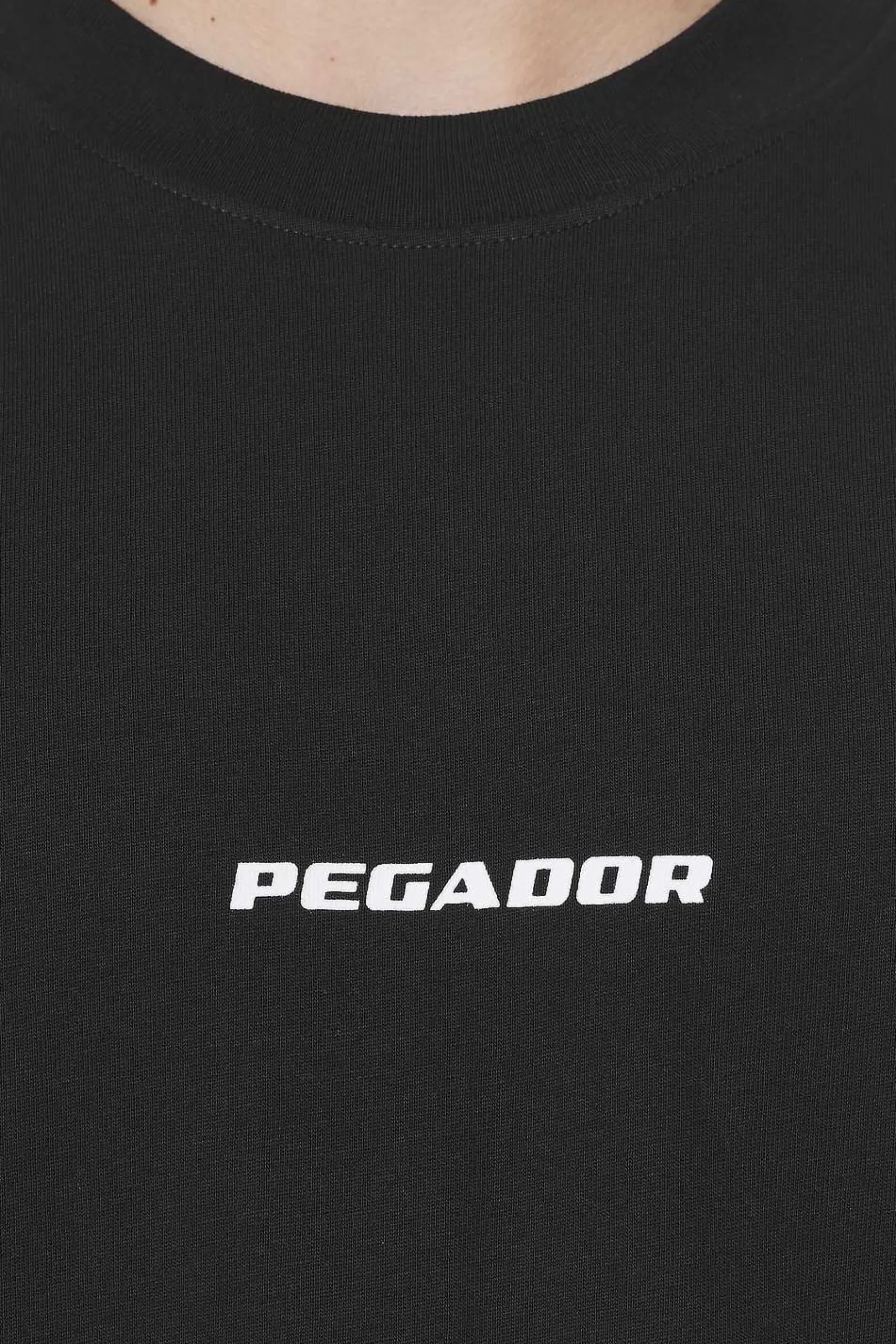 Pegador Tees|Colne Logo Oversized Tee Black