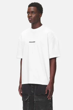Pegador Tees|Colne Logo Oversized Tee White