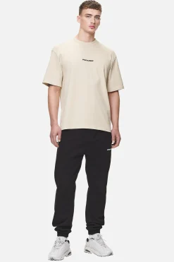 Pegador Tees|Colne Logo Oversized Tee Washed Desert Sand