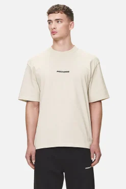 Pegador Tees|Colne Logo Oversized Tee Washed Desert Sand