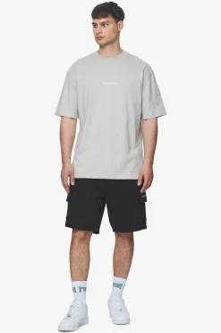 Pegador Tees|Colne Logo Oversized Tee Salty Cream Washed pearl grey