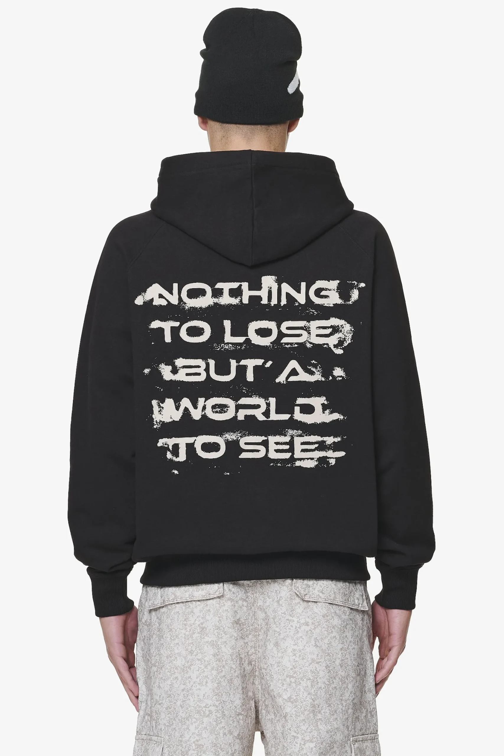 Pegador Hoodies|Zip Hoodies|Condor Raglan Sweat Jacket Black