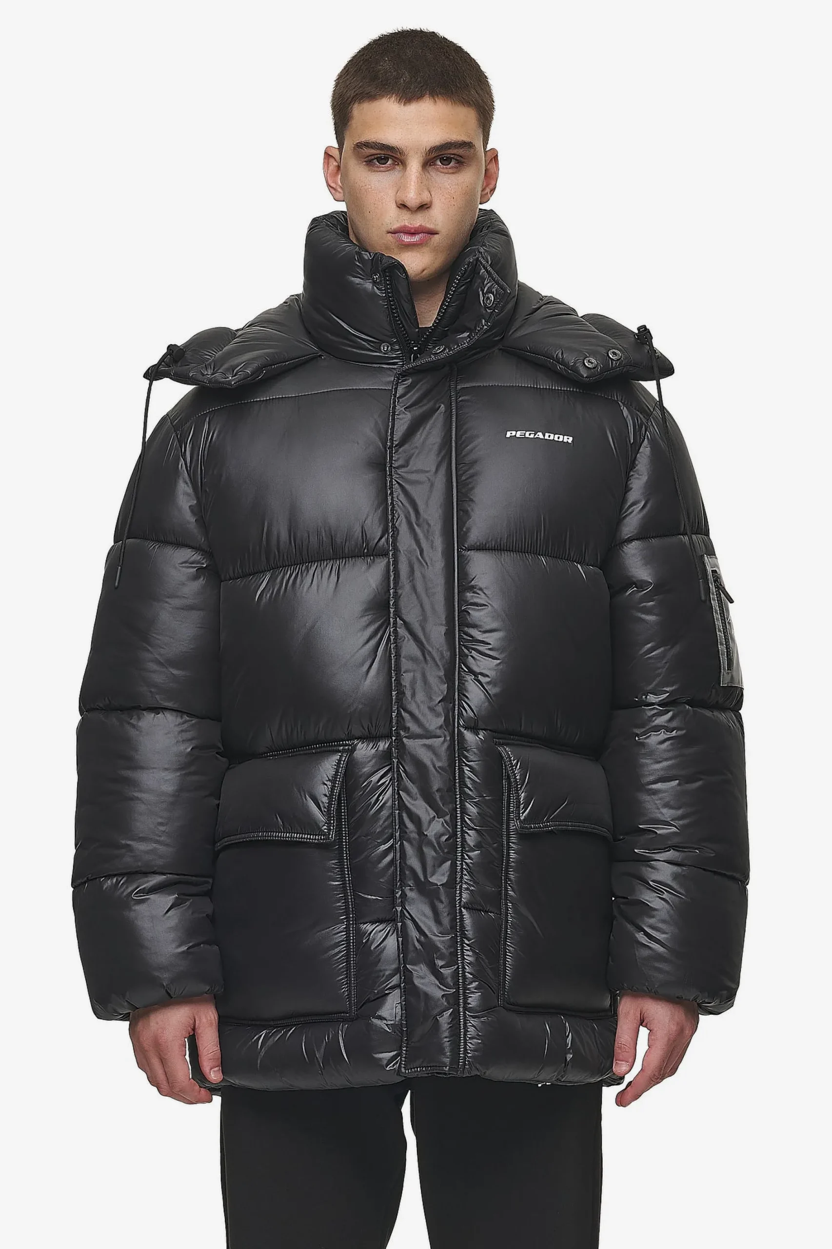Pegador Jackets|Conell Puffer Parka Black