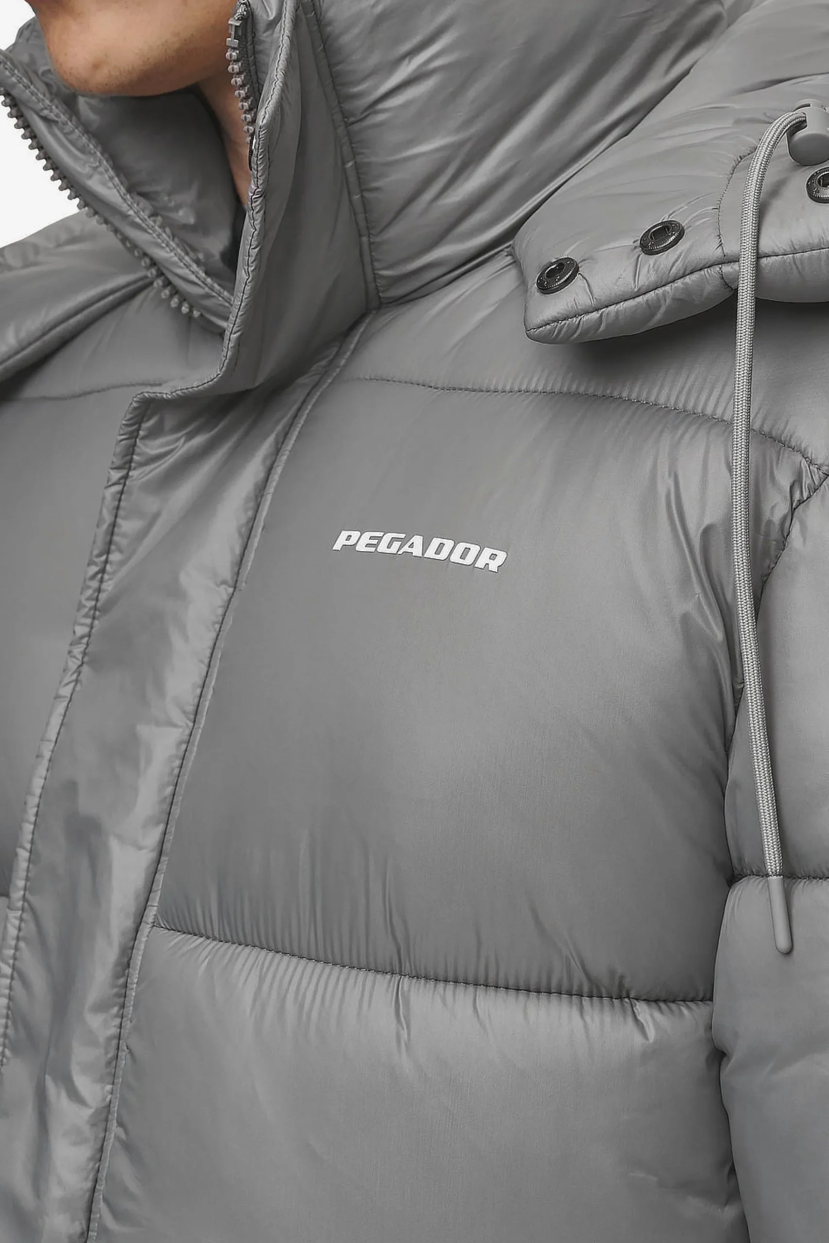 Pegador Jackets|Conell Puffer Parka Rock Grey