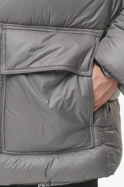 Pegador Jackets|Conell Puffer Parka Rock Grey