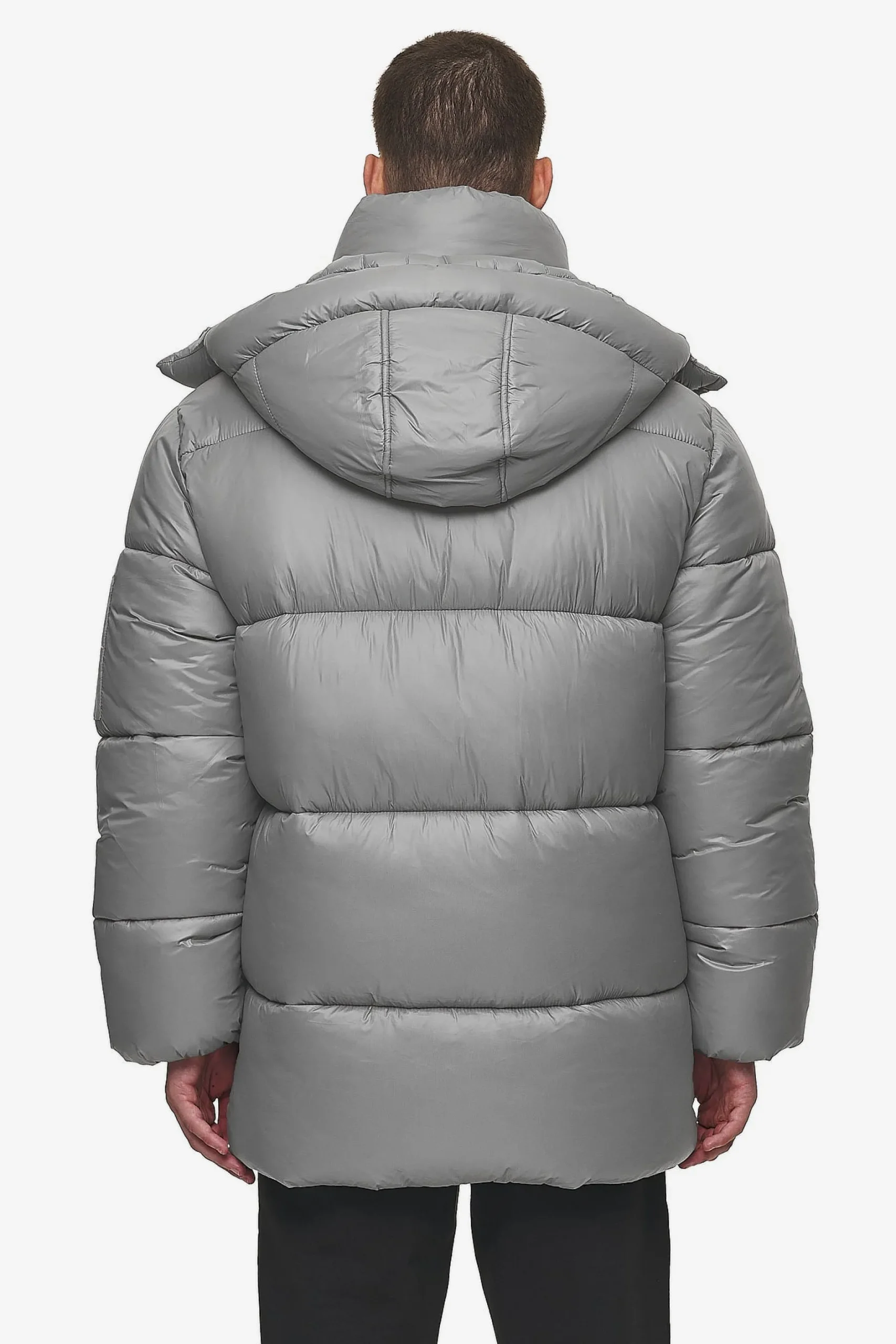 Pegador Jackets|Conell Puffer Parka Rock Grey