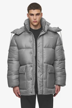 Pegador Jackets|Conell Puffer Parka Rock Grey