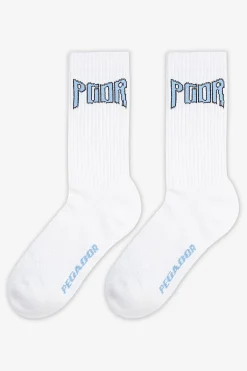 Pegador Socks|Socks|Crystal Socks White Baby Blue