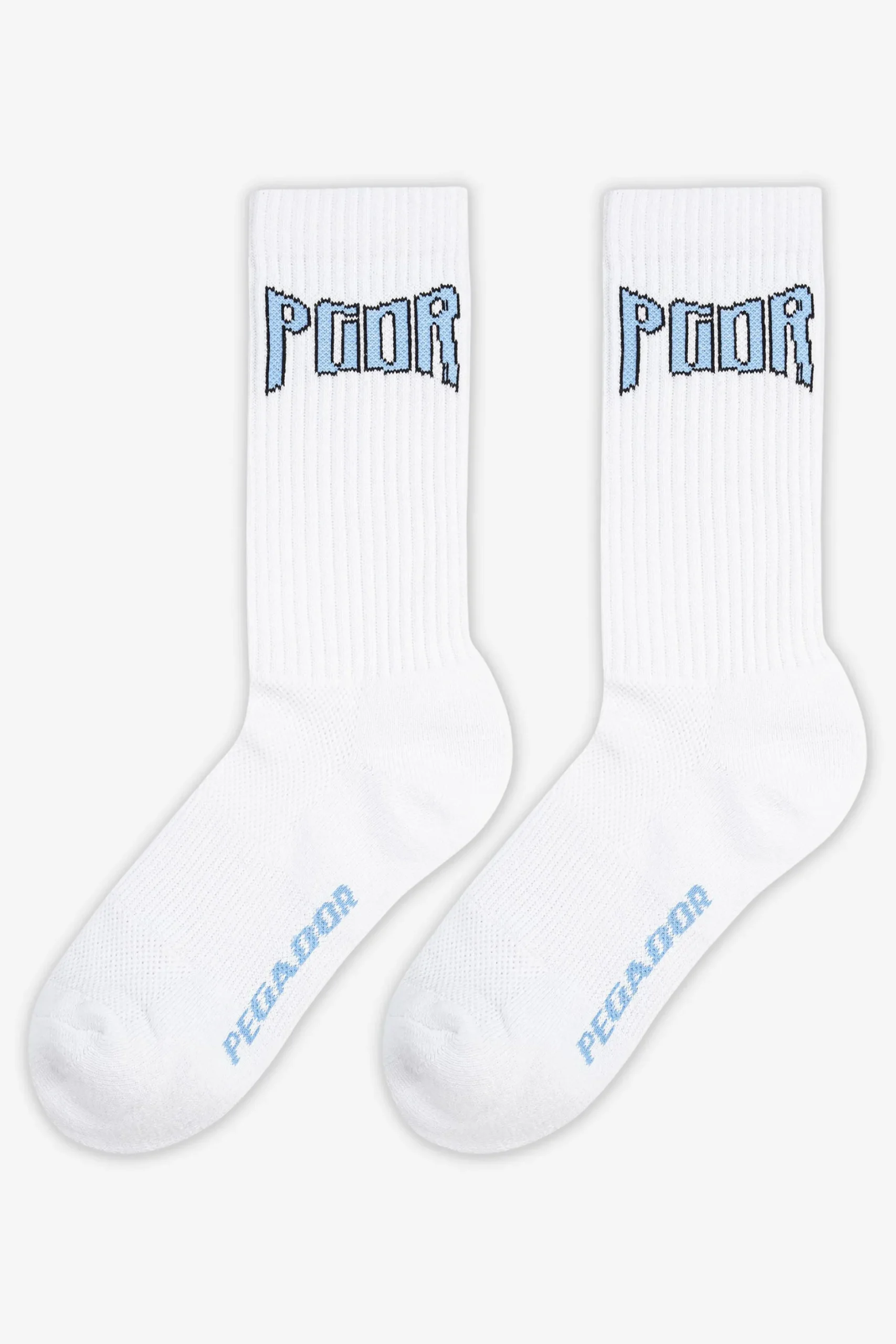 Pegador Socks|Socks|Crystal Socks White Baby Blue