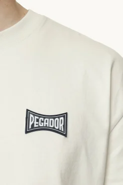Pegador Tees|Dacko Oversized Tee Black Washed salty cream
