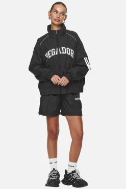Pegador Pants|Dalga Tracksuit Zip Pants 2 In 1 Black