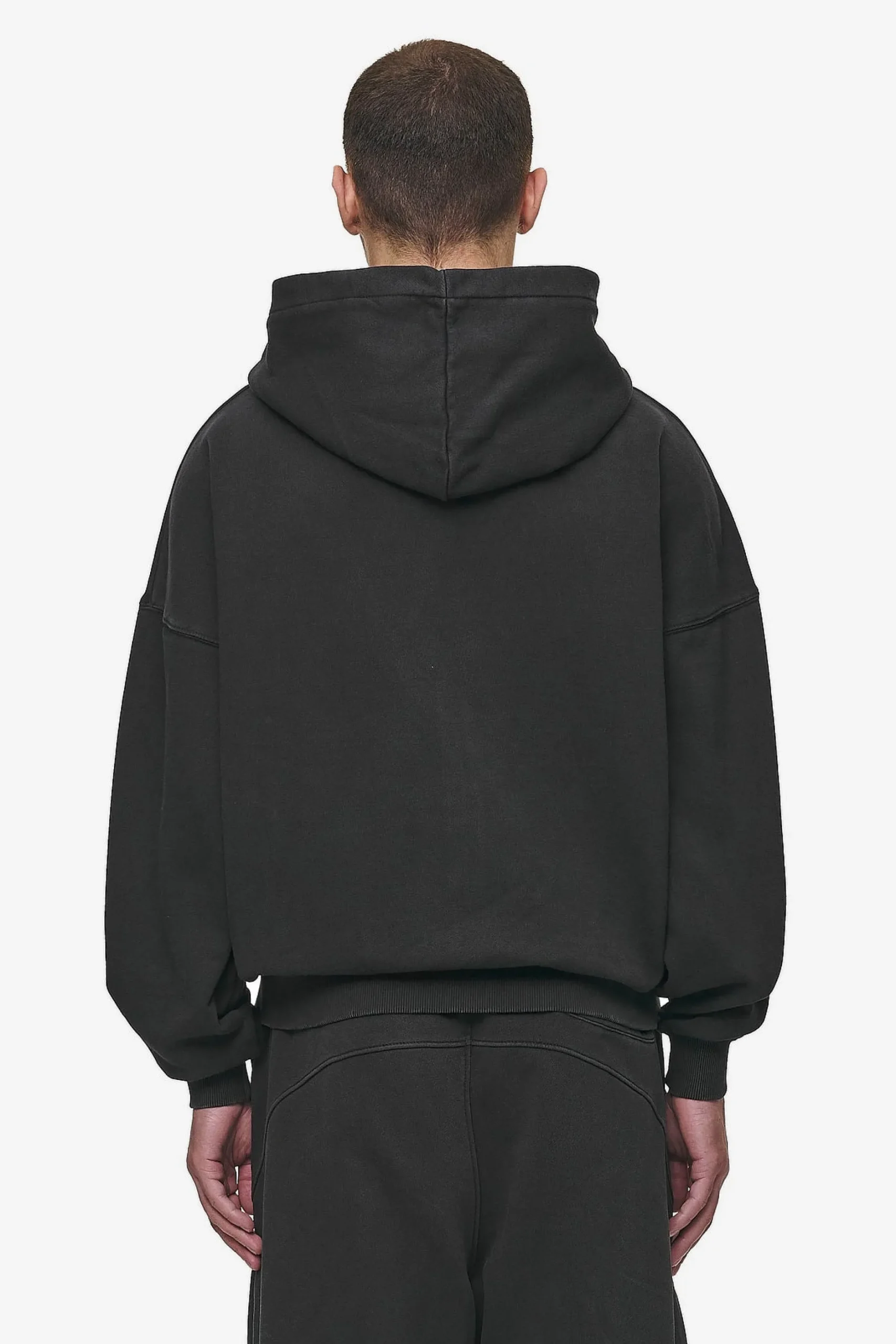 Pegador Hoodies|Zip Hoodies|Dalk Boxy Sweat Jacket Vintage Black