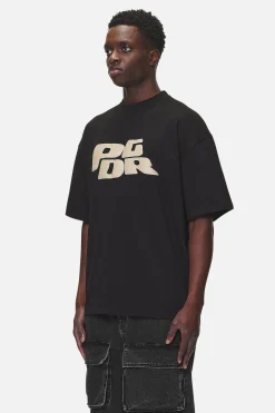 Pegador Tees|Danico Boxy Tee Washed Black