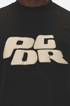 Pegador Tees|Danico Boxy Tee Washed Black