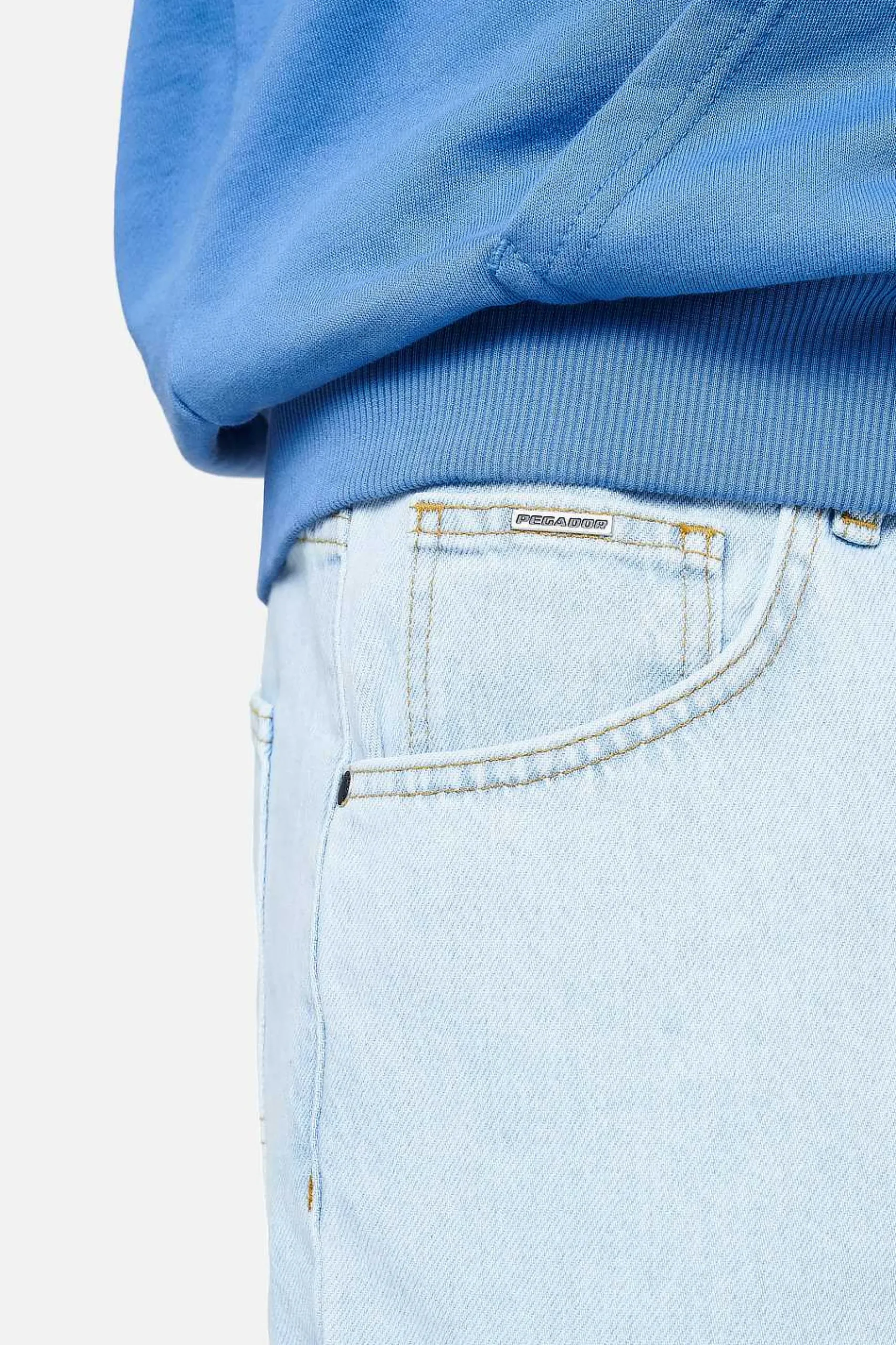 Pegador Jeans|Daule Baggy Workwear Jeans Washed Cold Blue