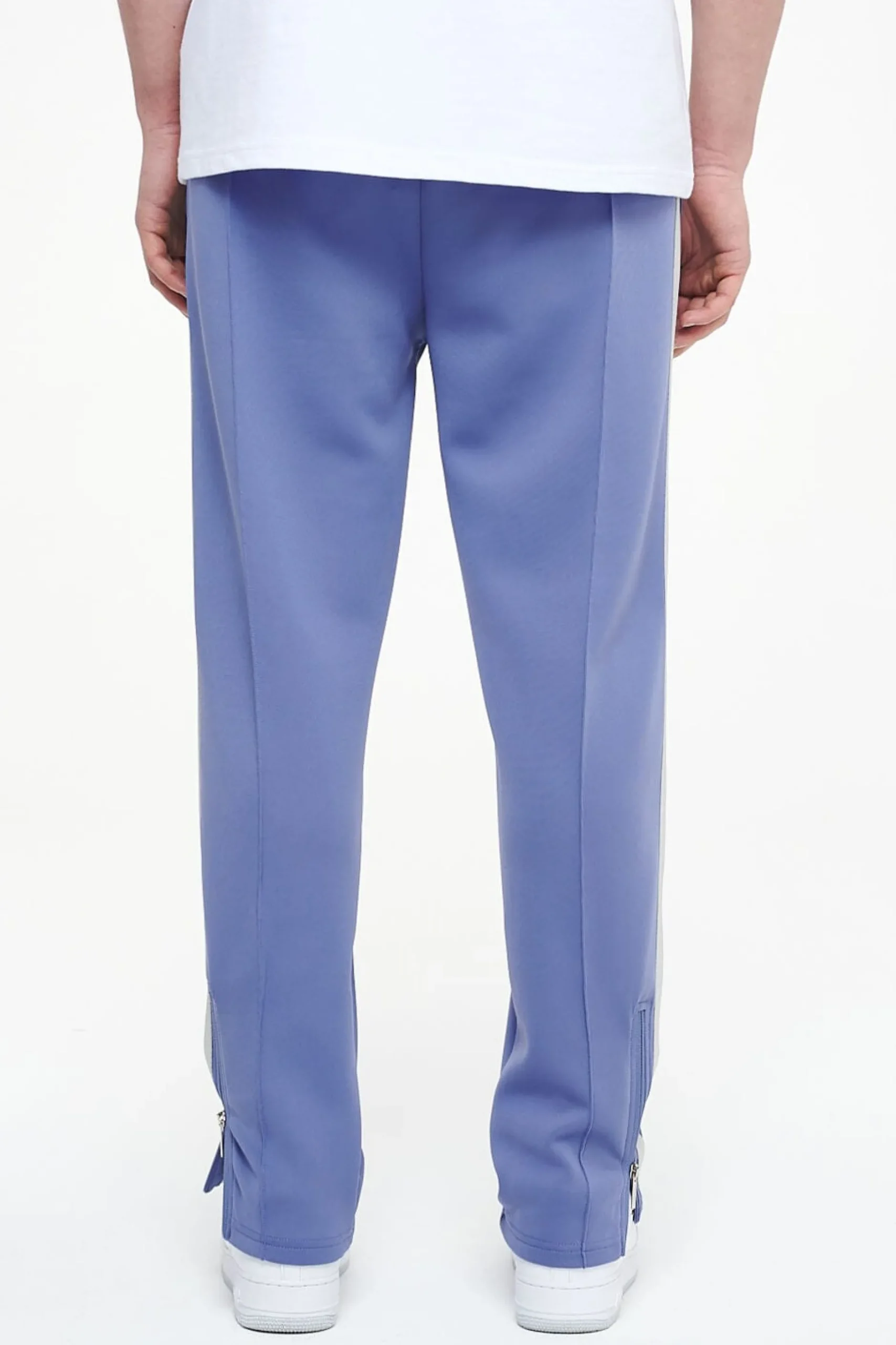 Pegador Pants & Joggers|Davie Wide Track Pants Magic Violet Angels Cream