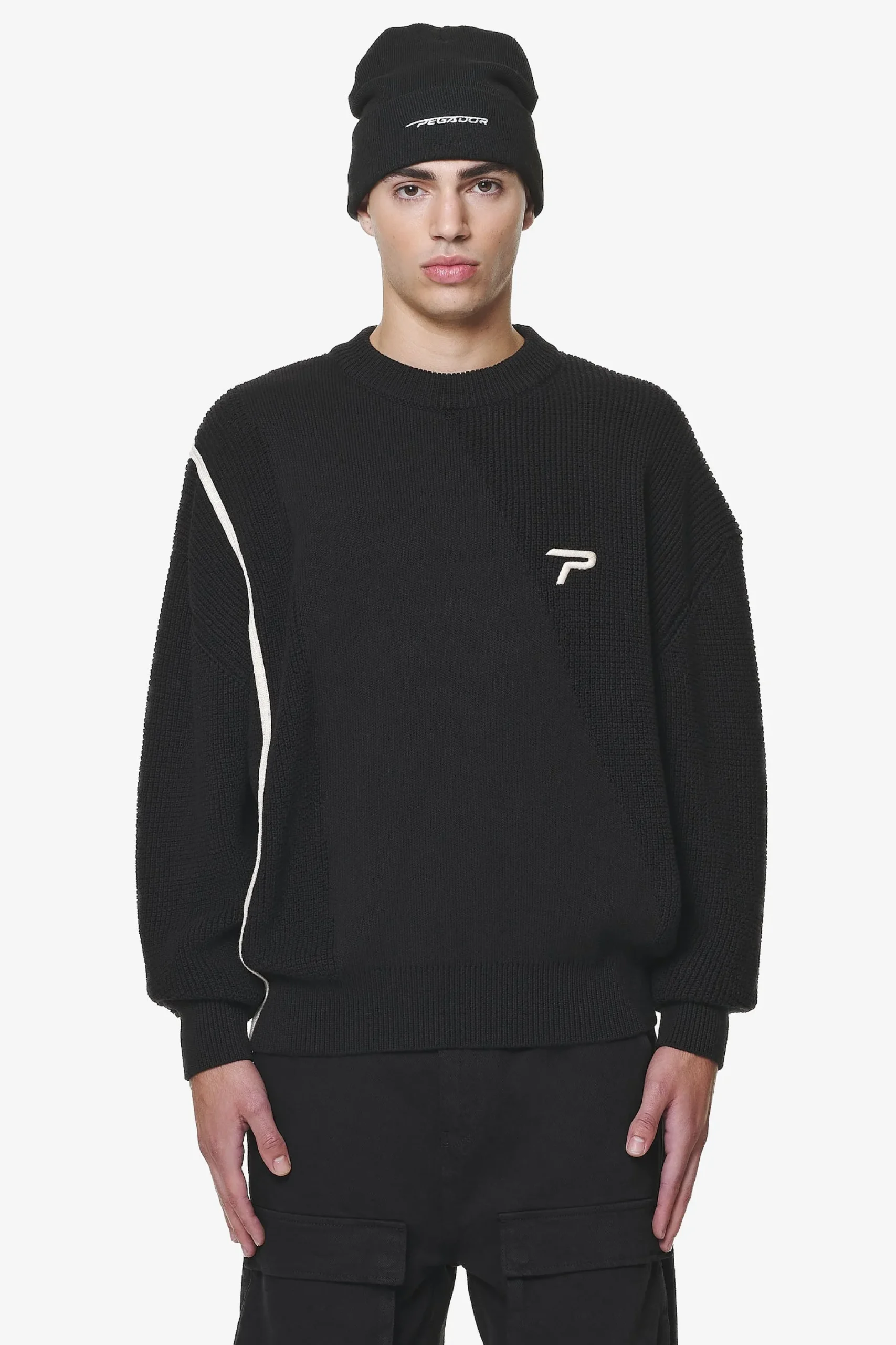 Pegador Sweaters|Knitwear|Deary Knit Sweater Black