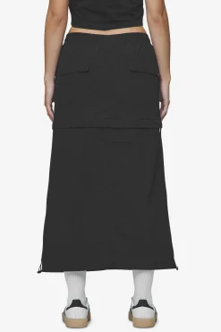 Pegador Pants|Delia 2-In-1 Parachute Skirt Black
