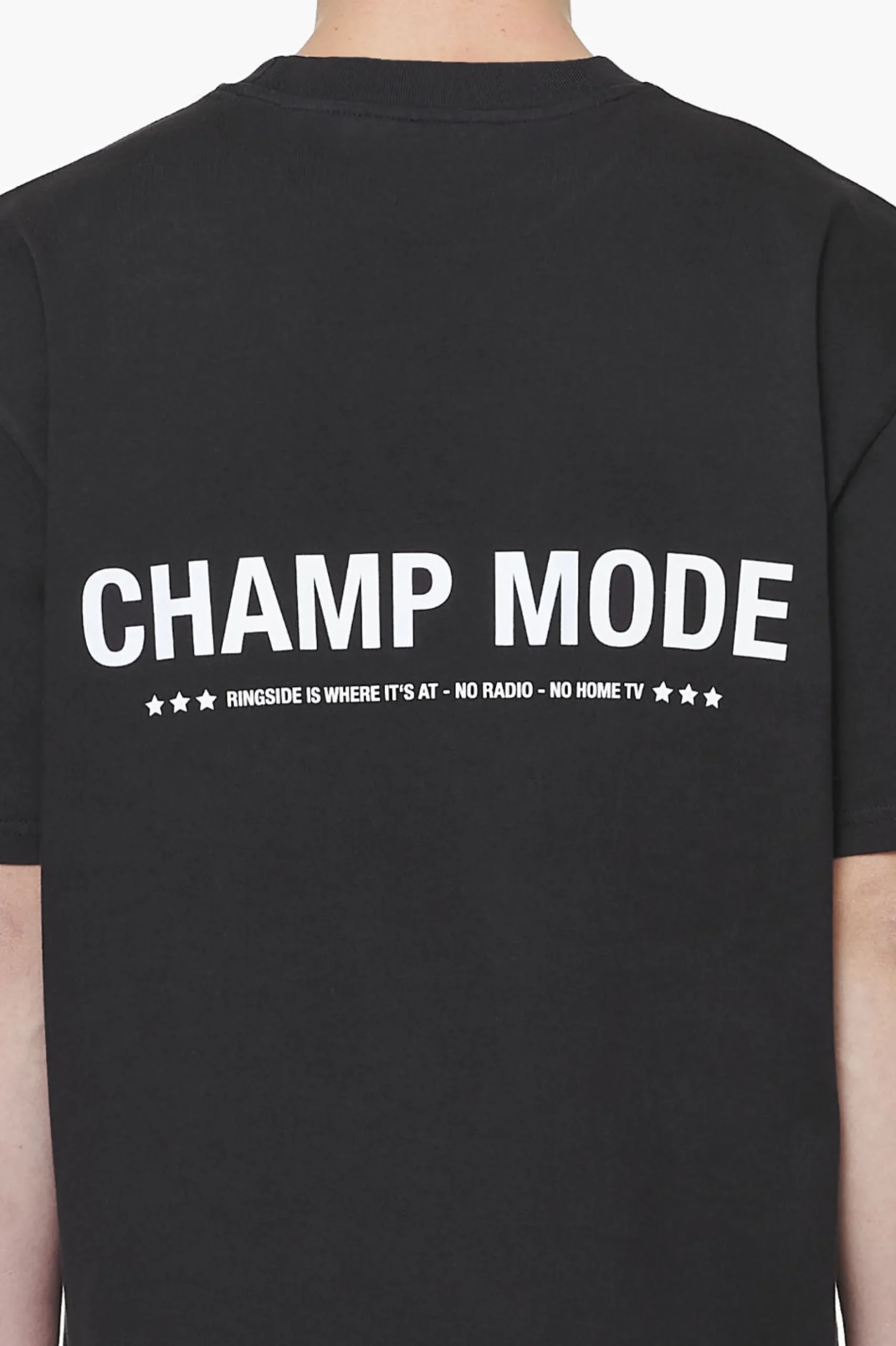 Pegador Tees|Dike Oversized Tee Vintage Onyx Black