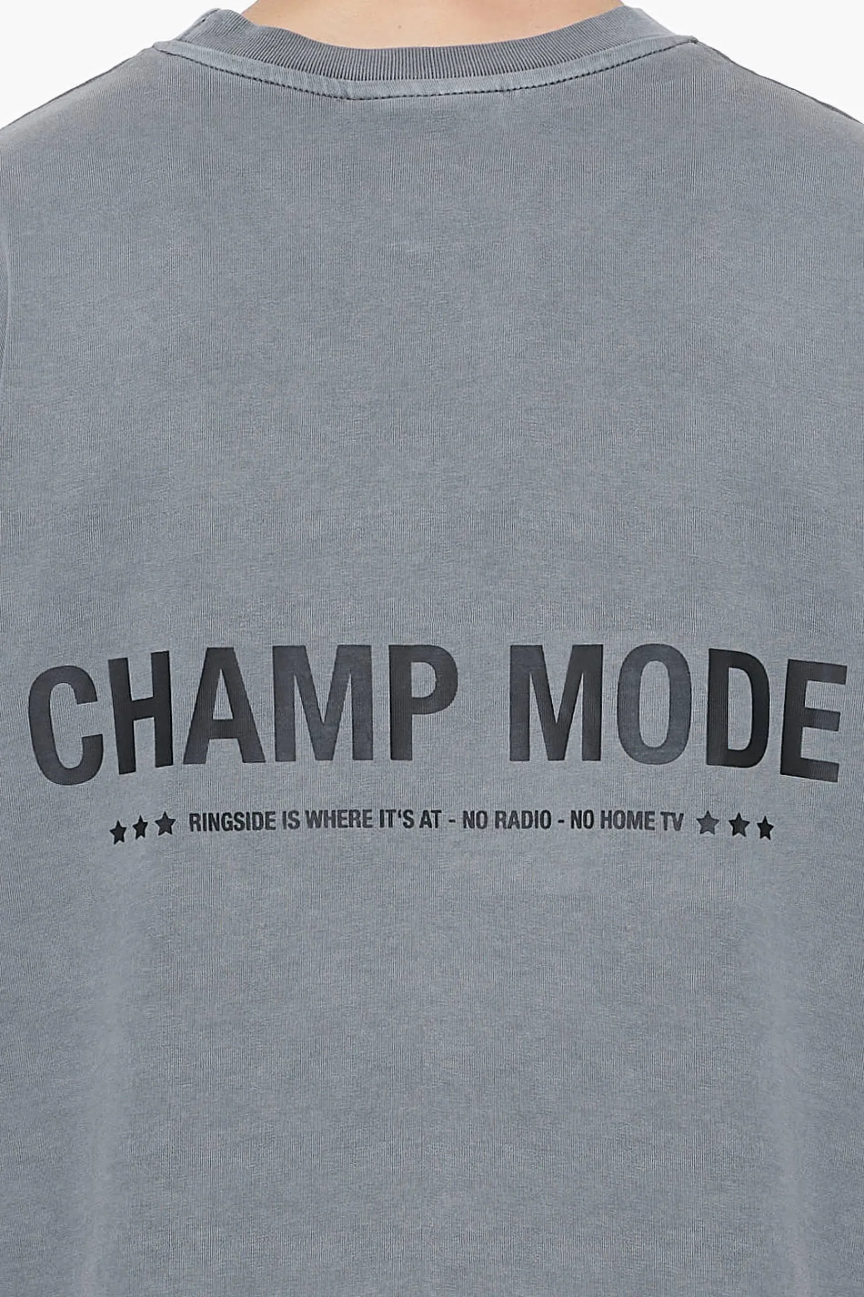 Pegador Tees|Dike Oversized Tee Vintage Grey