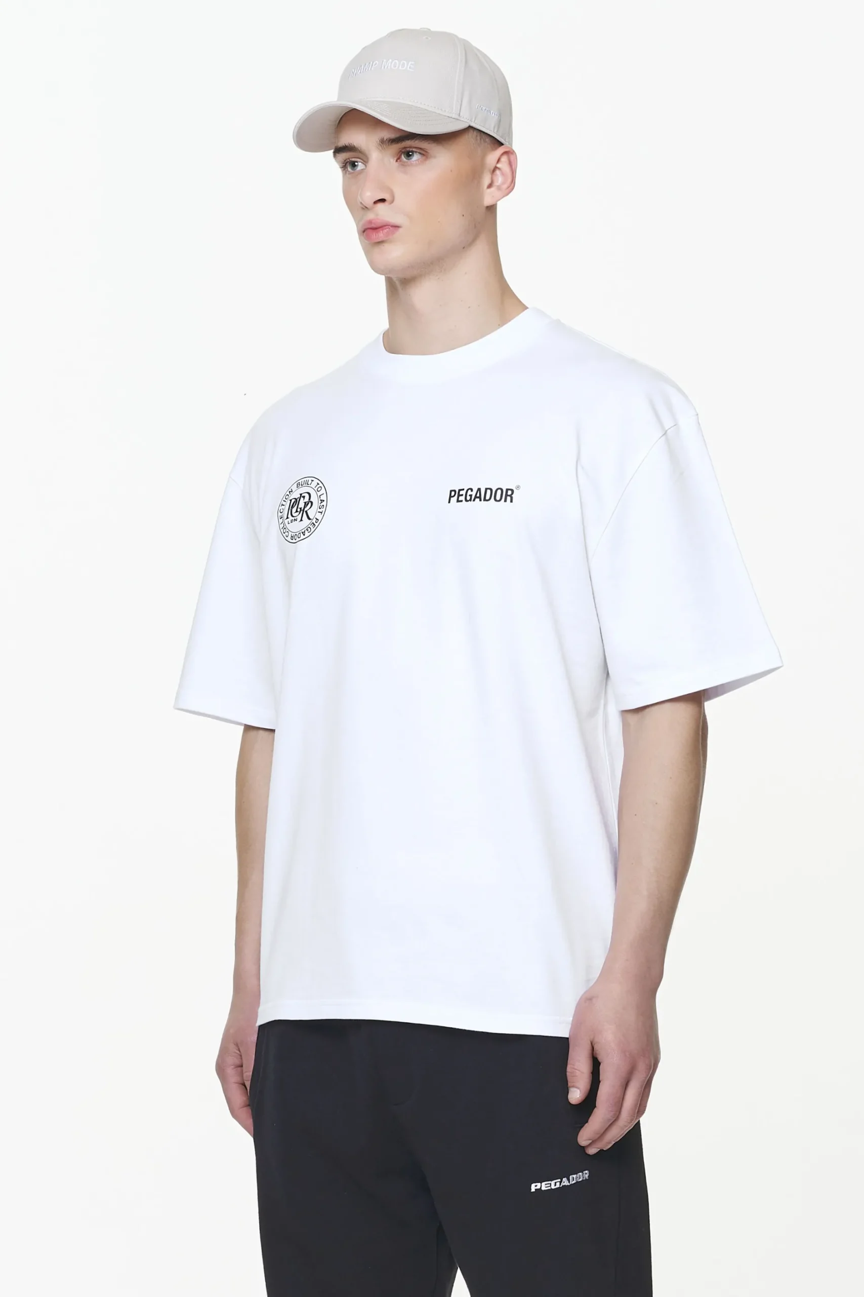 Pegador Tees|Dike Oversized Tee White
