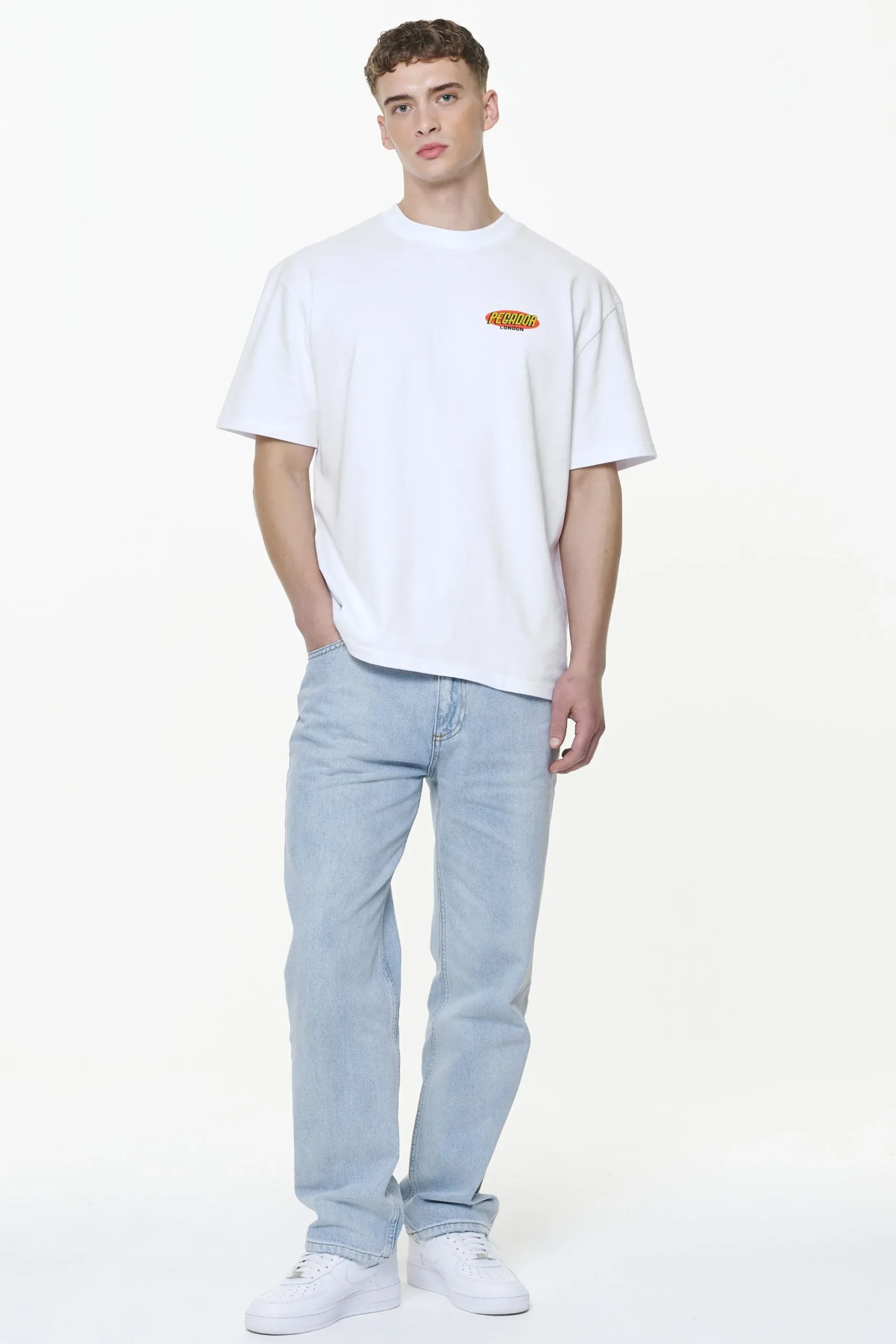 Pegador Tees|Docks Oversized Tee White