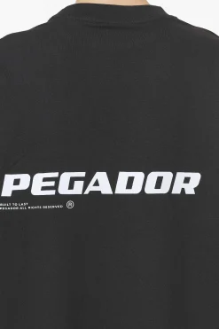 Pegador Tees|Dorothy Heavy Oversized Tee Black