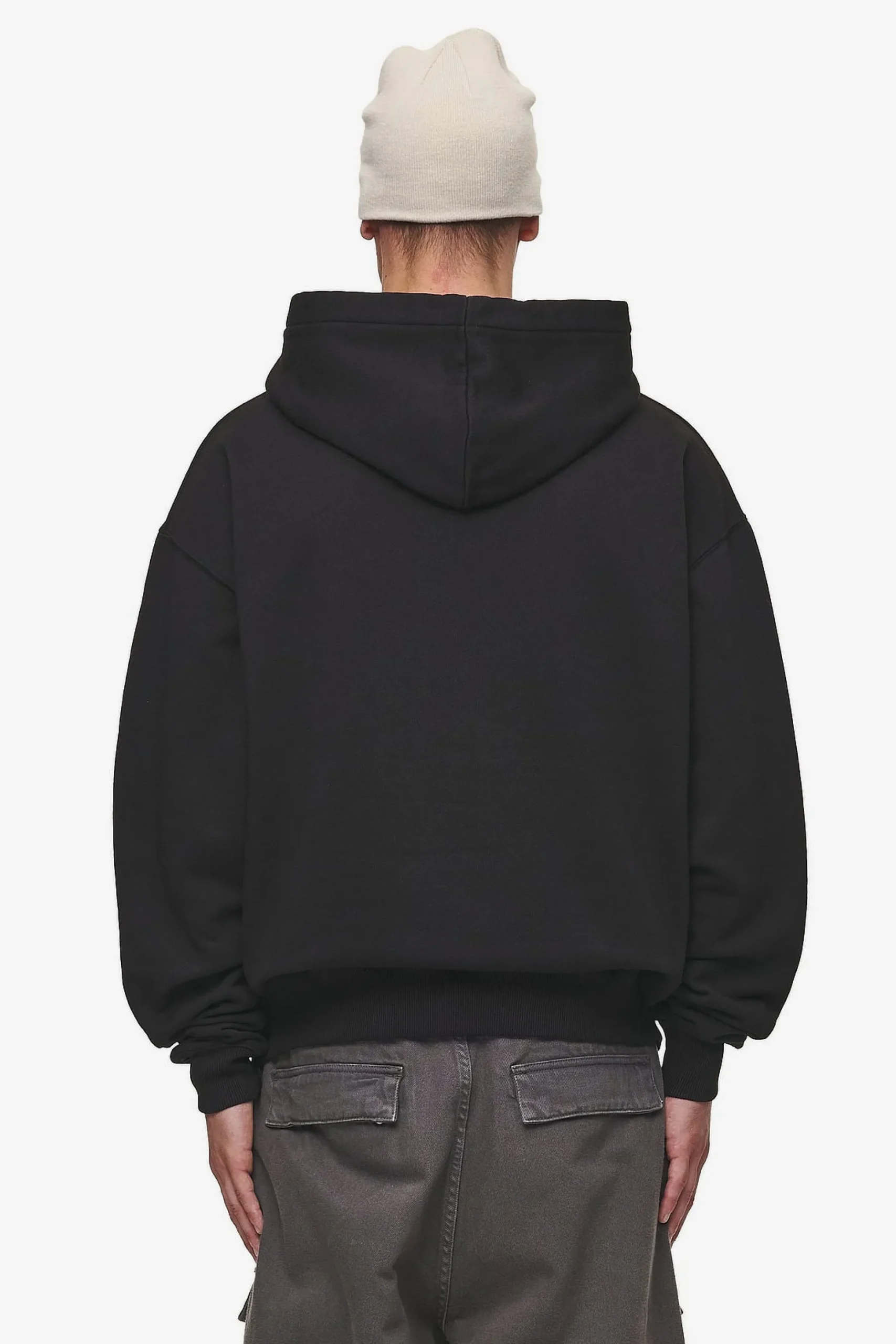 Pegador Hoodies|Doyer Oversized Hoodie Washed Black