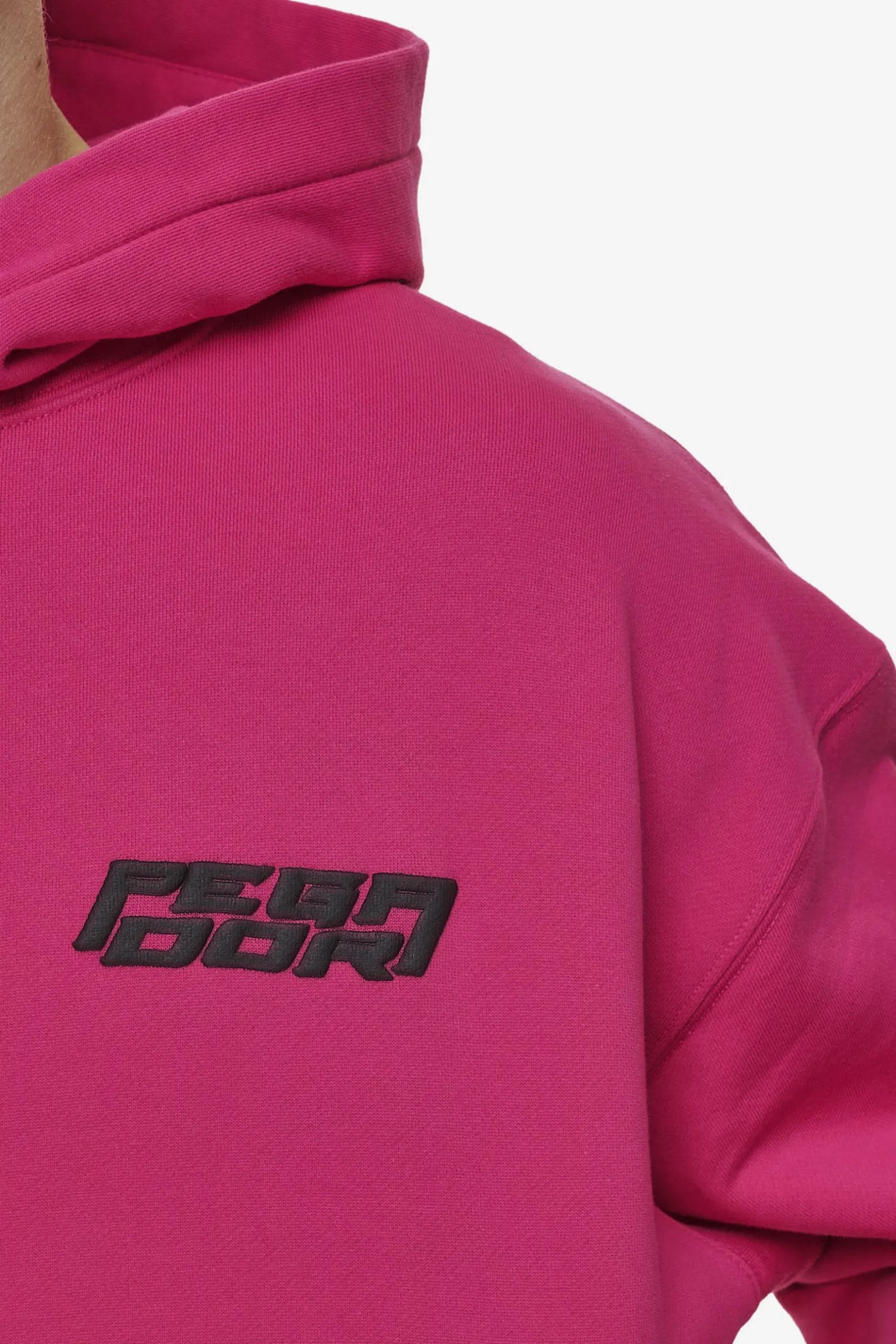 Pegador Hoodies|Doyer Oversized Hoodie Washed Virtual Pink