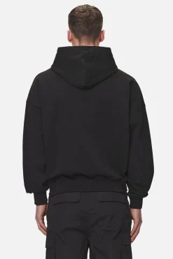 Pegador Hoodies|Drew Terry Boxy Hoodie Washed Black