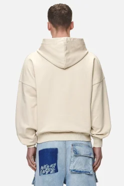 Pegador Hoodies|Drew Terry Boxy Hoodie Washed Desert Sand