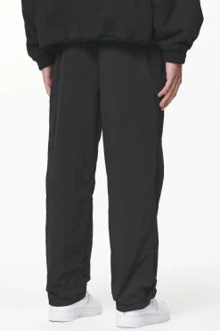 Pegador Pants & Joggers|Drewo Wide Track Pants Onyx Black