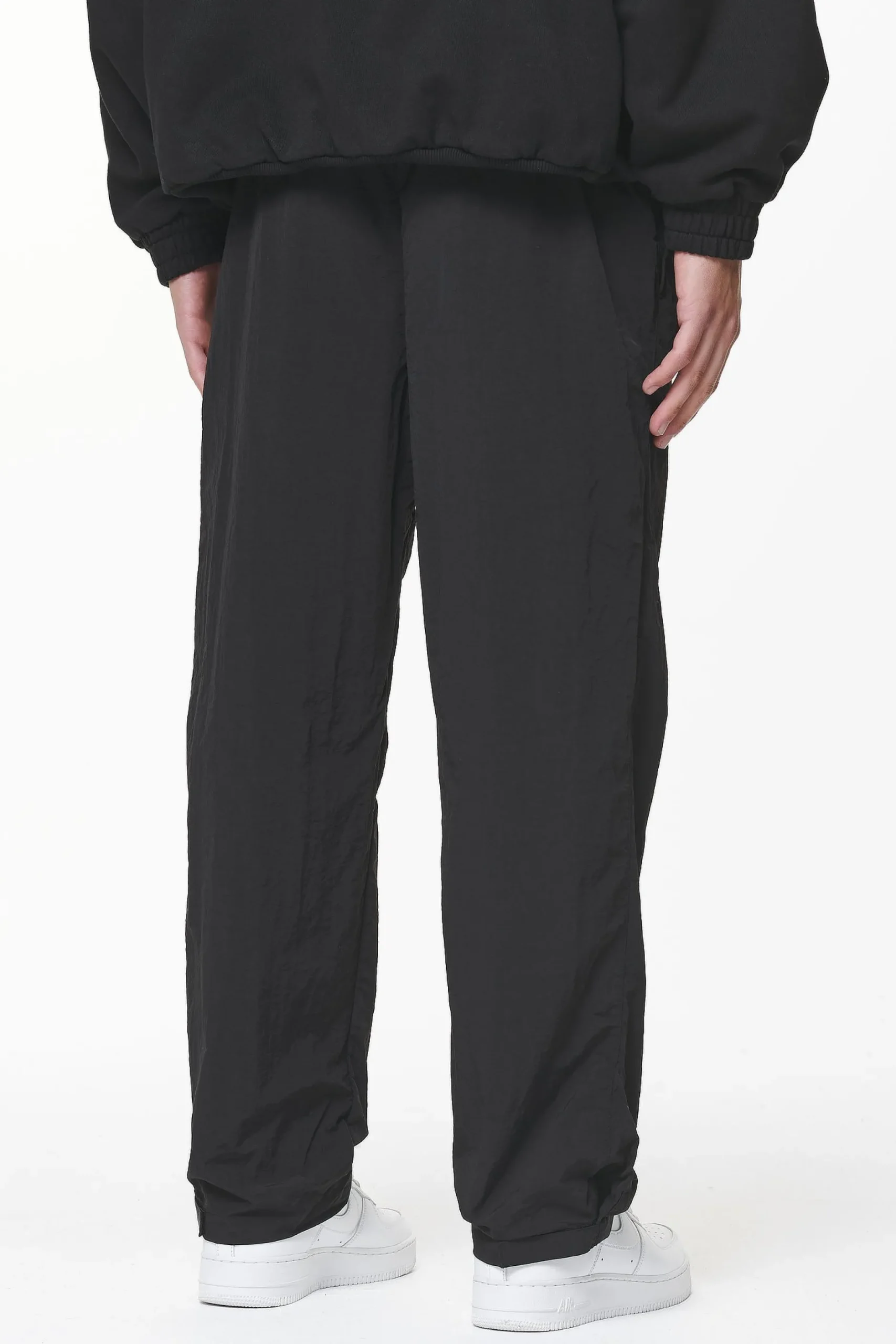 Pegador Pants & Joggers|Drewo Wide Track Pants Onyx Black