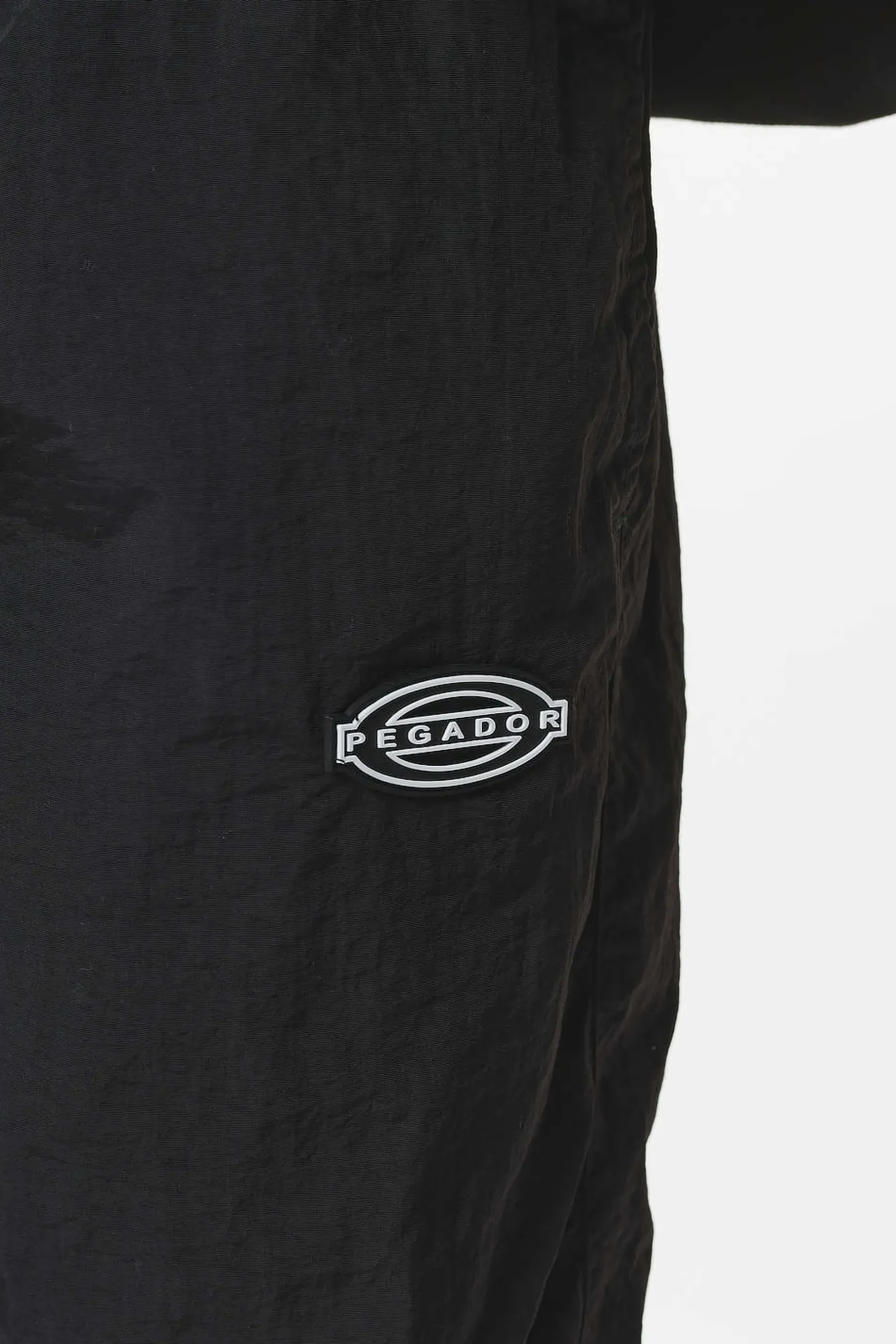 Pegador Pants & Joggers|Drewo Wide Track Pants Onyx Black