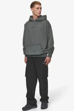 Pegador Hoodies|Dubose Oversized Hoodie Vintage Anthracite
