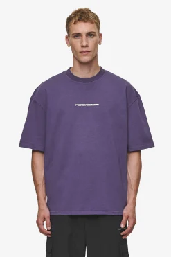 Pegador Tees|Dubose Oversized Tee Vintage Deep Purple