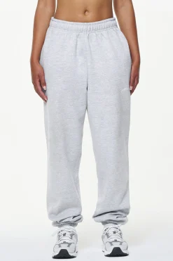 Pegador Pants|Durward High Waisted Sweat Pants Grey Melange