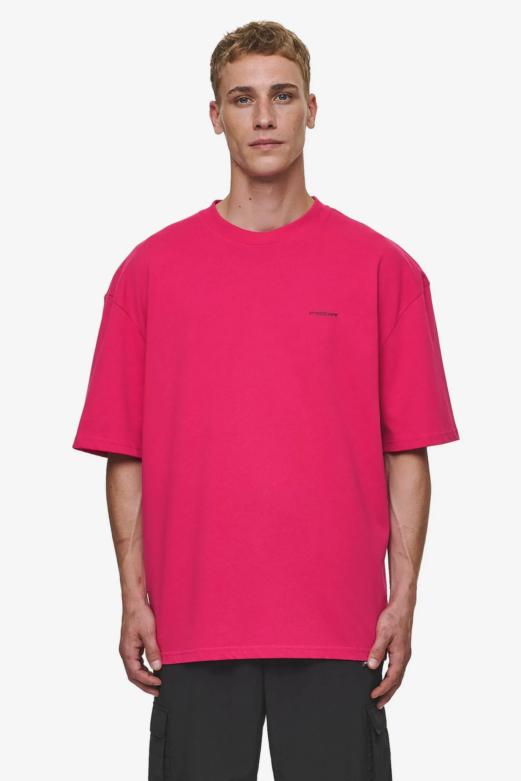 Pegador Tees|Edens Oversized Tee Washed Virtual Pink