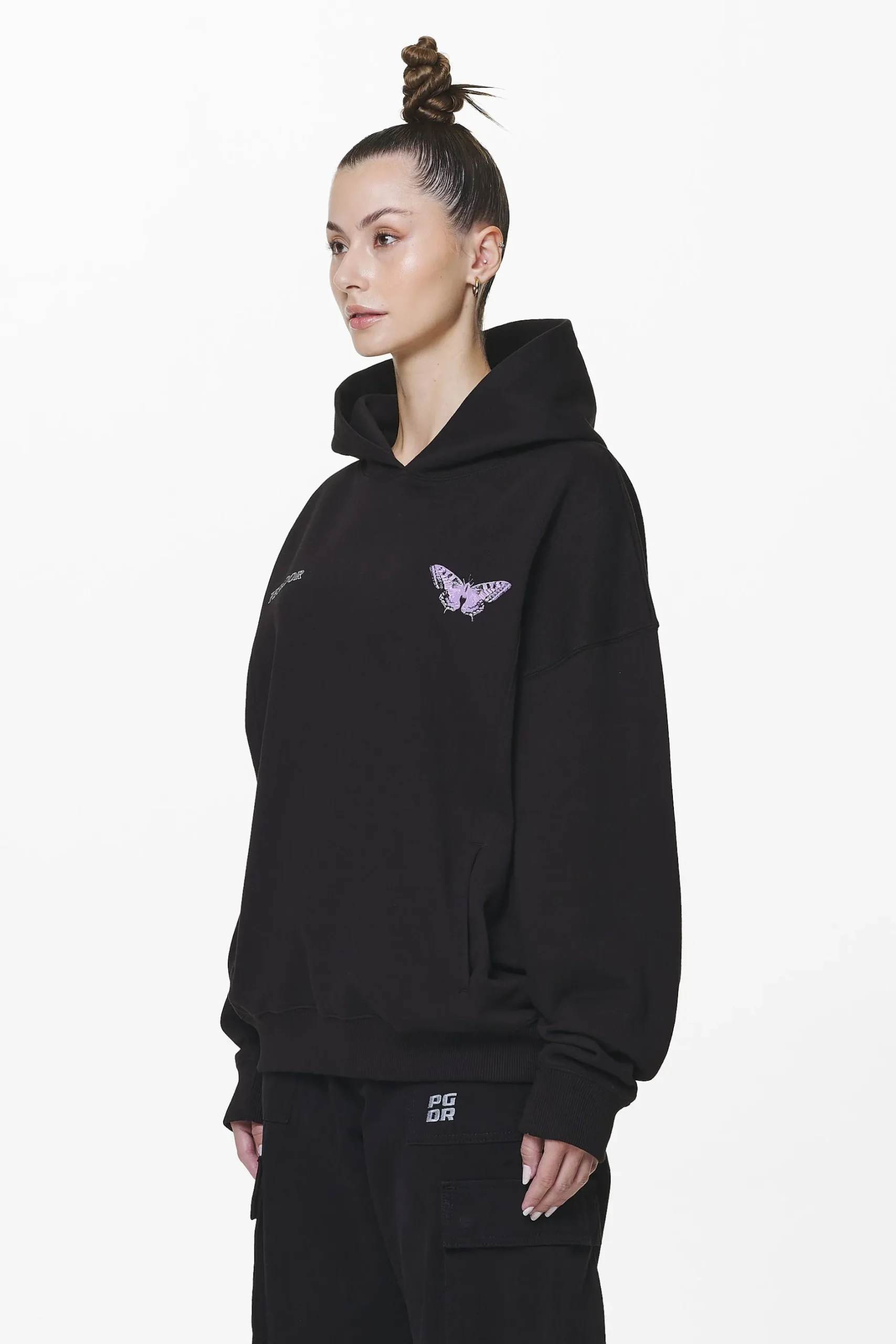 Pegador Hoodies|EIRA OVERSIZED HOODIE Black