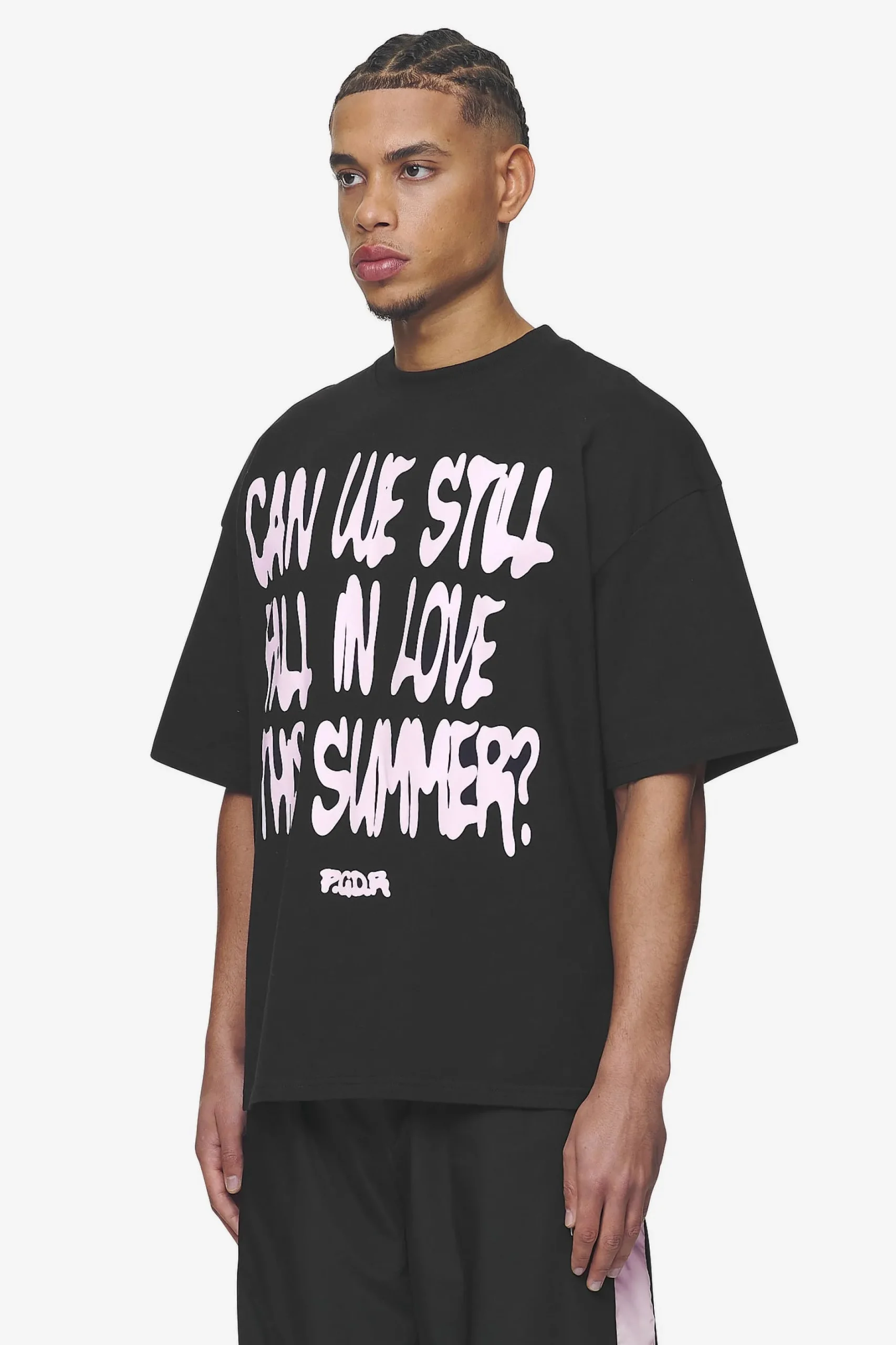 Pegador Tees|Elgin Boxy Tee Washed black