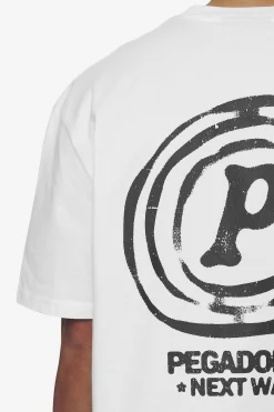 Pegador Tees|Fallon Oversized Tee White